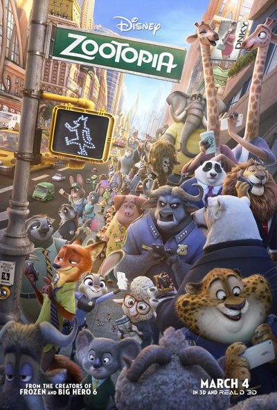 ملصق فيلم Zootopia 1
