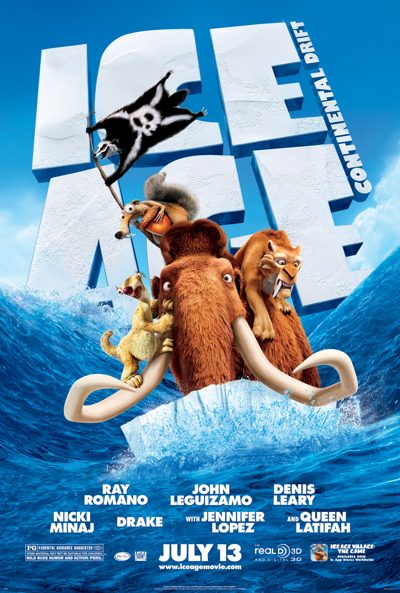 ملصق فيلم WoIce Age 4 Continental Drift
